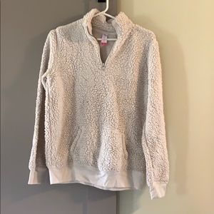 No Boundaries Teddy Quarter Zip